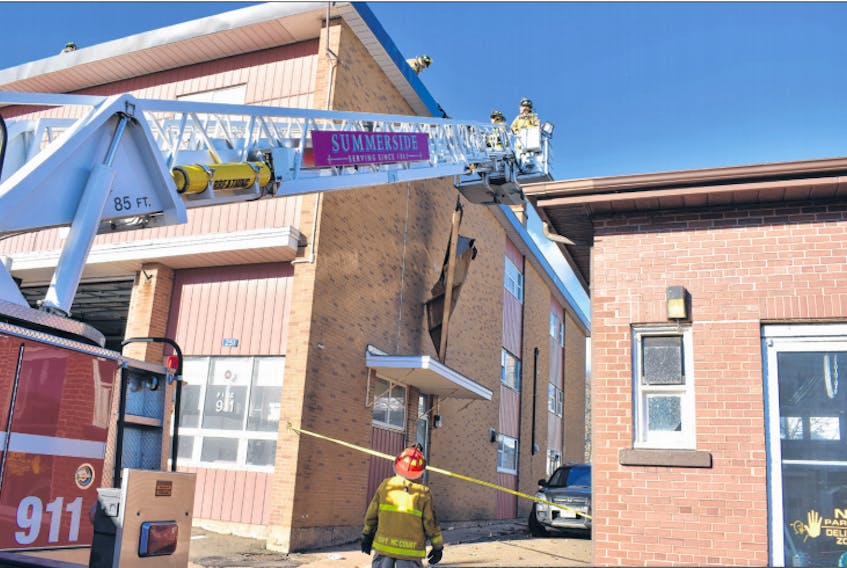 Summerside's Station 1 fire hall sustained roof damage in 2018 thanks to a significant windstorm. It was not the first time the building has suffered damage at the hands of Mother Nature. The building is almost 60 years old and in need of significant repairs or replacement.
