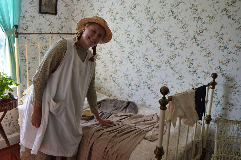 Anne Shirley took The Guardian on a tour of her Green Gables home, including a stop in her east gable bedroom where her clothes are laid out for the next day. - Dave Stewart