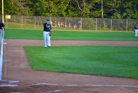 Charlottetown Gaudet’s Auto Body Islanders’ Grant Grady received two New Brunswick Senior Baseball League awards recently. Grady was named a co-recipient of the all-star award at third base and received an award for sportsmanship and ability.