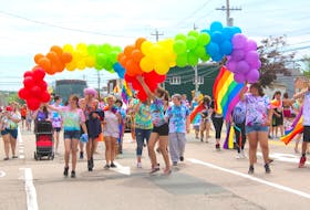 The 2018 Pride parade in Sydney. While the parade isn't happening this year there are many other ways to celebrate Pride. CAPE BRETON POST FILE