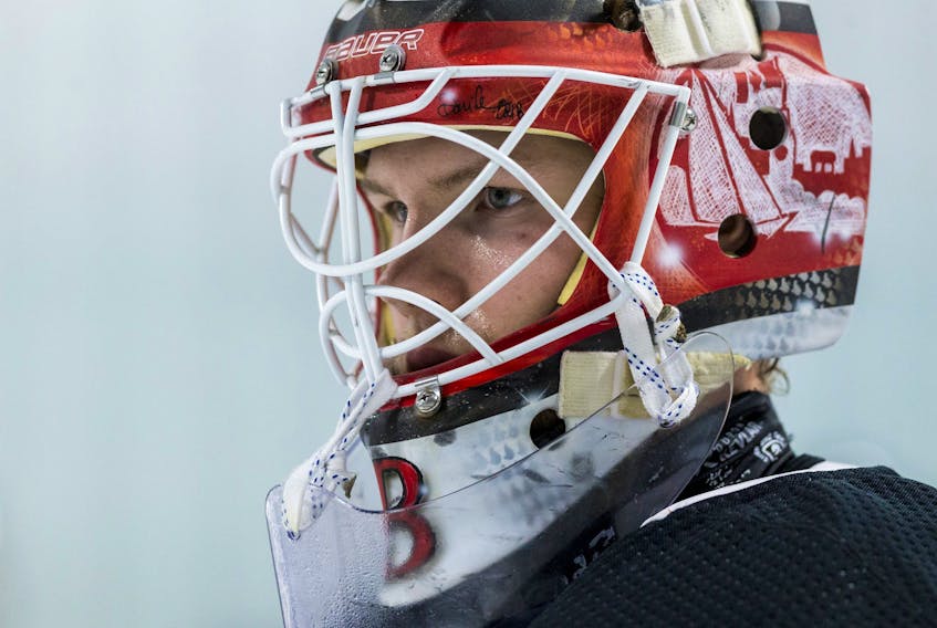 Filip Gustavsson signed a new deal with the Ottawa Senators this week.