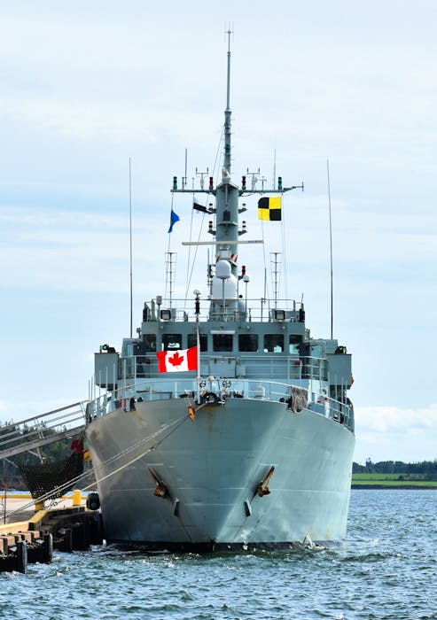HMCS Summerside docked at its namesake city recently to showcase its role in the navy to the public. - Desiree Anstey