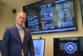 Newly-named Charlottetown Police Chief Brad MacConnell was instrumental in developing the department’s e-watch camera system that allows officers to monitor activity on the streets.