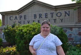 Joanna Paul of Membertou First Nation will join the student body at Cape Breton University this fall. She is the first student with Down syndrome to enrol at the university through its inclusion program. ARDELLE REYNOLDS • CAPE BRETON POST