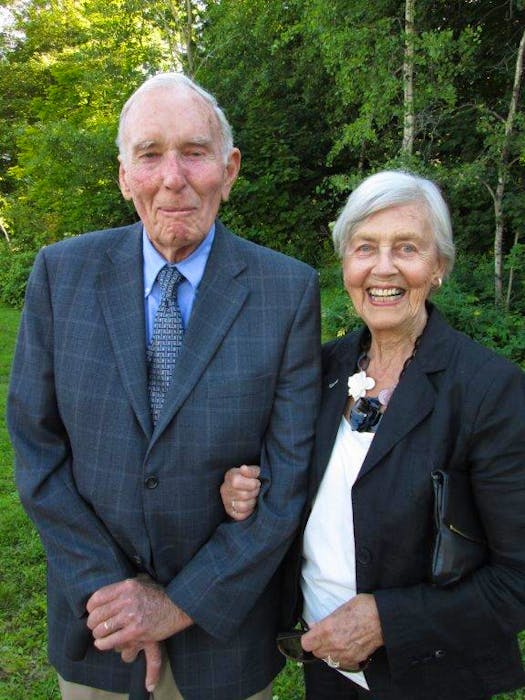 Dressed up to attend a family wedding about seven years ago, Eric Nott, and his wife, Jackie, were all smiles. The couple were well-known to Windsor residents as they resided in the area for decades before moving to a nursing home in Antigonish.  - Contributed