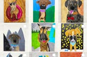  The Empathy Pawject’s Instagram account is home to dozens of paintings of adoptable shelter dogs created by Calgary teacher Rebecca Carruthers’ Grade 4 art students.
