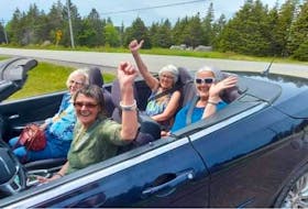 Emilie Chiasson's Aunt Lucy recently got her dream car - a convertible she's named Pearl. Lucy can often be spotted zipping around with a carload of friends.