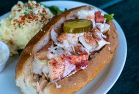 Water Prince Corner Shop's creation features three and a half ounces of fresh P.E.I. lobster cooked in-house, with lettuce and house mayo on an ADL buttered grilled bun from MacAulay's Bakery.