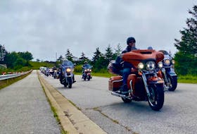 The Rolling Barrage, a rolling (PTSD) support group, roared into Yarmouth on Aug. 2
CARLA ALLEN • TRI-COUNTY VANGUARD