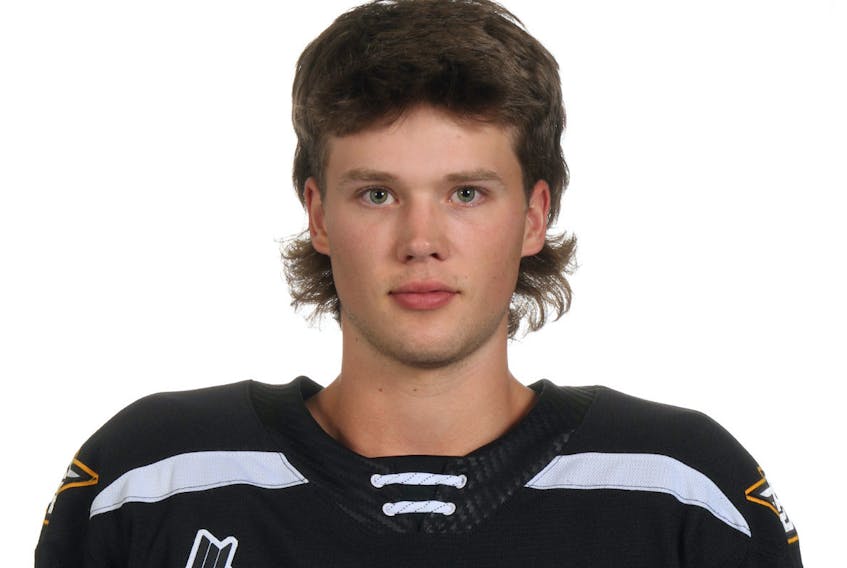 QMJHL Photo
Logan Kelly-Murphy of China Point will complete his junior A hockey eligibility with the Summerside D. Alex MacDonald Ford Western Capitals.