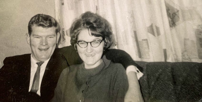 The late Frank Brennan with his sister Helen. — Contributed