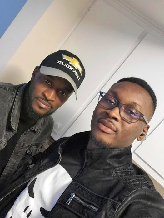 Kwame Okyere Owusu-Boakye (left) and his brother, Kwadwo Nyame Owusu-Boakye, both came to Newfoundland to further their education at Memorial. — Contributed