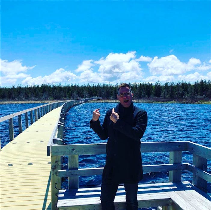 Sven Gerhard was impressed by the beauty on display during his first visit to the floating boardwalk in P.E.I. National Park. - Contributed