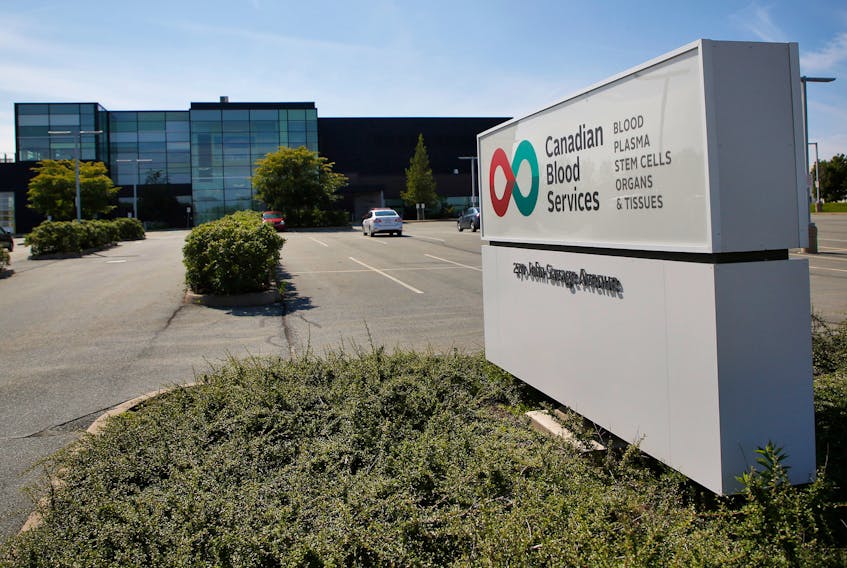 FOR NEWS STORY:
The Canadian Blood Servies lab building in Burnside,  Wednesday September 1, 2021.

TIM KROCHAK PHOTO