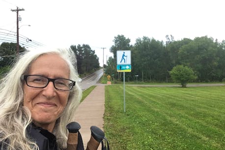 Ontario woman walking 700 km in P.E.I. to raise funds for Lennon House in North Rustico