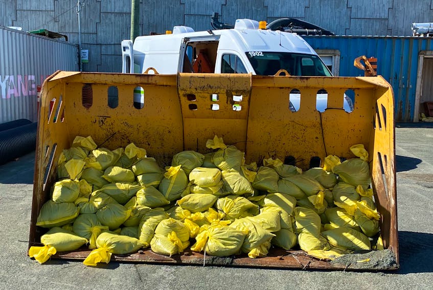 The City of St. John's is all stocked up on sandbags for Hurricane Larry.