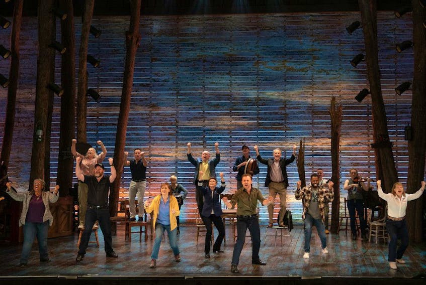 Take a gander: The cast of Come From Away.