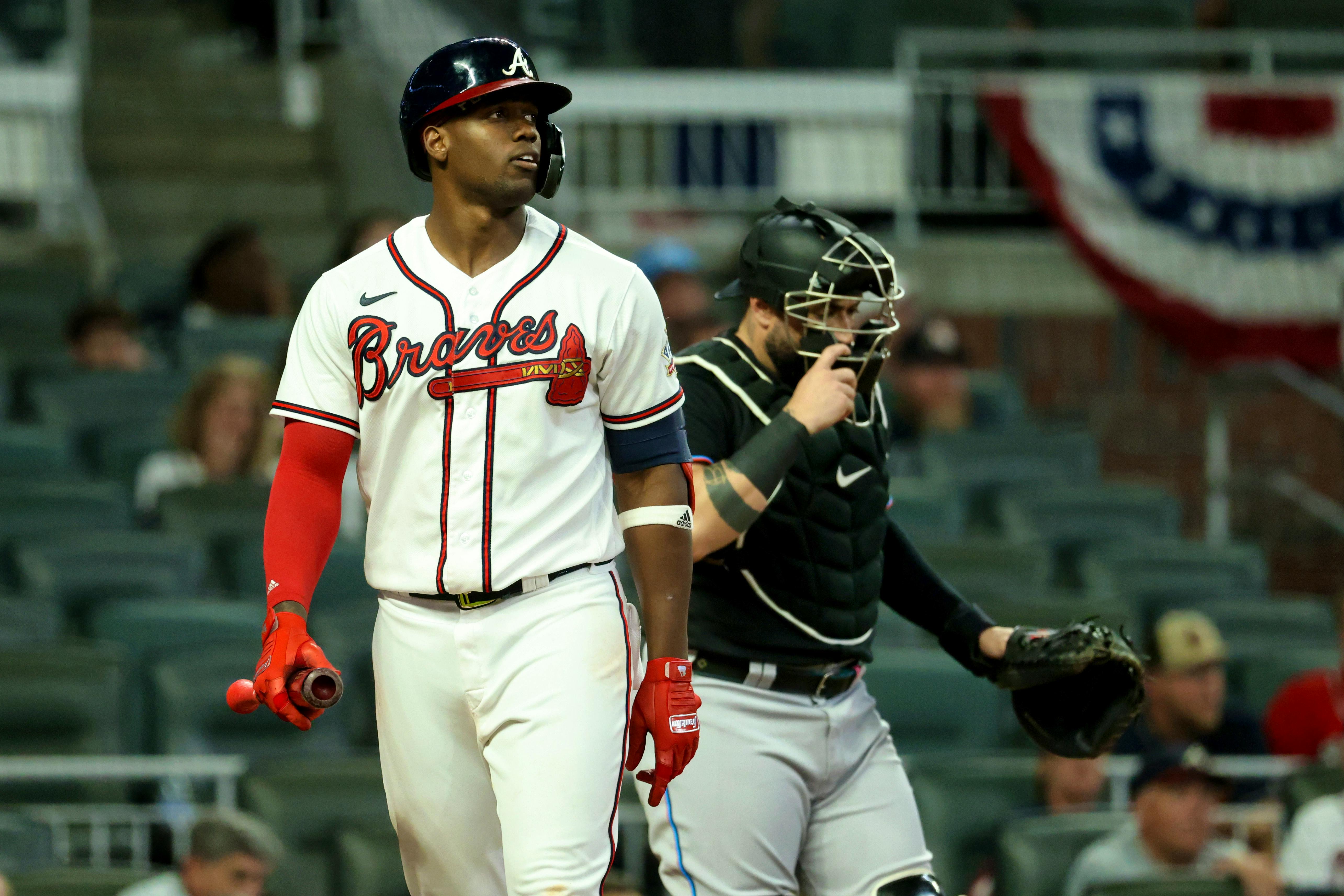 Bryan De La Cruz Jesus Sánchez Miami Marlins Atlanta Braves 