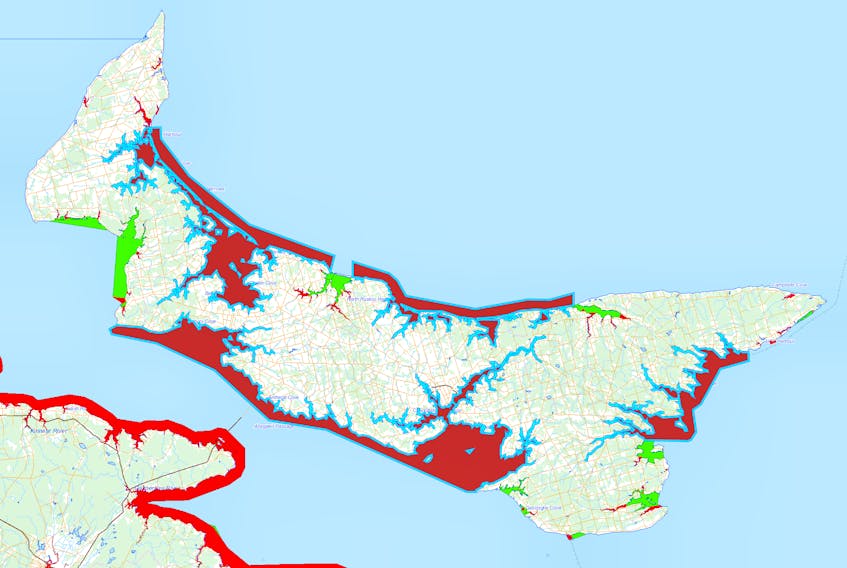 While some areas around the Island have reopened, most of the north and south coasts of P.E.I. remained closed as of Sept. 12.