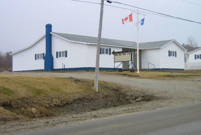 The Royal Canadian Legion Branch 38 in St. George’s has received a $10,000 donation from the Dymond Group of Companies, new owners of the Stephenville Airport.