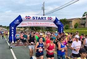 The Tely 10 Mile Road Race (returning Oct. 31, 2021) is believed to be the third oldest 10-mile road race in Canada and one of the oldest in North America. - Photo Contributed.
