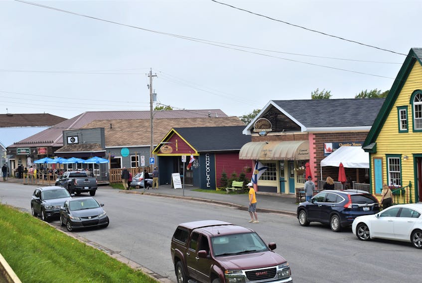Tatamagouche's Main Street was busy on Saturday afternoon during the Labour Day weekend and that is the hope for the last weekend in September as well which would normally include the Oktoberfest celebration in the community.