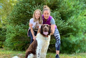 Cancer survivor Angela Carmichael and her daughter, Alison (Ali) MacLean, plus their dog, Duke, participated in the 2020 Terry Fox Run and raised $2,186. They’re hoping to raise $5,000 this year.