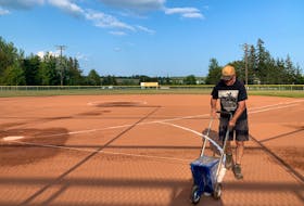 Donald Henderson is right at home at Elk Park in Brookfield. Henderson is groundskeeper at the South Colchester softball park and is dedicated to keeping the facility in pristine condition for players of all ages to enjoy.