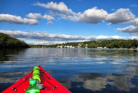 Sylvie Theriault treated herself to a late afternoon kayak outing on Tuesday in Shubie Park near Halifax. The view she had of Lake Charles was breathtaking. Breathtaking, to say the least. I hope you’ll be able to get out many more times before the cooler fall weather settles in Sylvie.