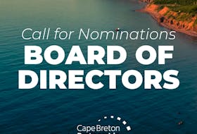 The Cape Breton Partnership is looking for new members to join its board of directors. Any investors of the Cape Breton Partnership are eligible, with a nomination deadline of Sept. 20 at 4 p.m. 