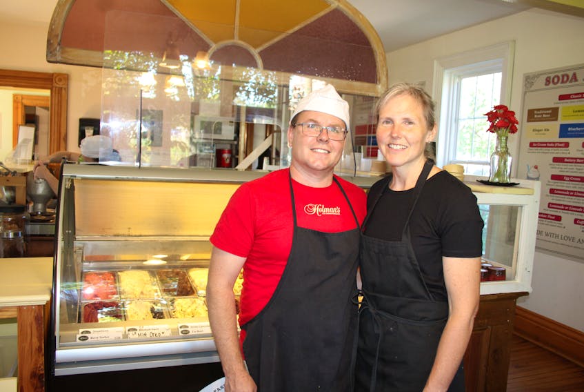 Ken and Jenny Meister, proprietors of Summerside’s Holman’s Ice Cream Parlour, have launched a $30,000 fundraising campaign to build a school for displaced children in Cameroon. Ken visited and worked in that country twice, in 2006 and 2009, once as part of a Canadian Armed Forces partnership project and again while doing research for his master’s degree. Violence in the area they visited has resulted in the deaths or displacements of many of the people they worked with, so they are trying to do what they can for the children of the survivors. 