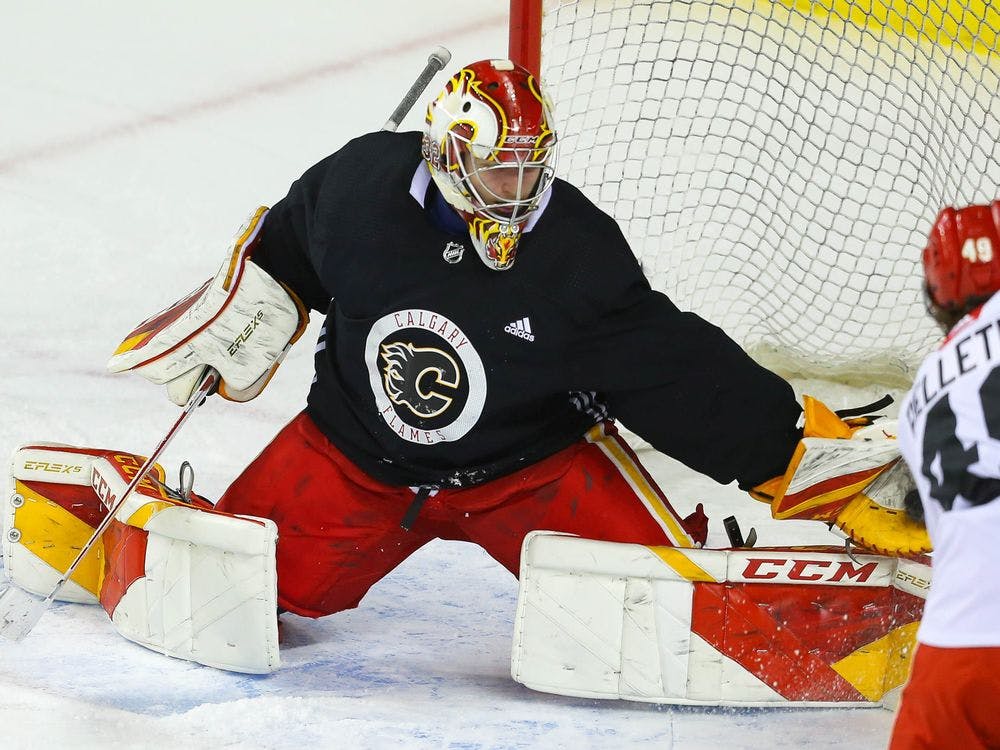 calgary flames goaltender