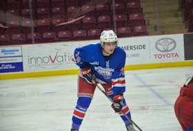 Forward Marc Richard scored two goals for the Summerside D. Alex MacDonald Ford Western Capitals in a 5-3 road loss to the Amherst Ramblers on Sept. 18. The Capitals host the Pictou County Weeks Crushers at Credit Union Place’s IcePad at 5 p.m.
