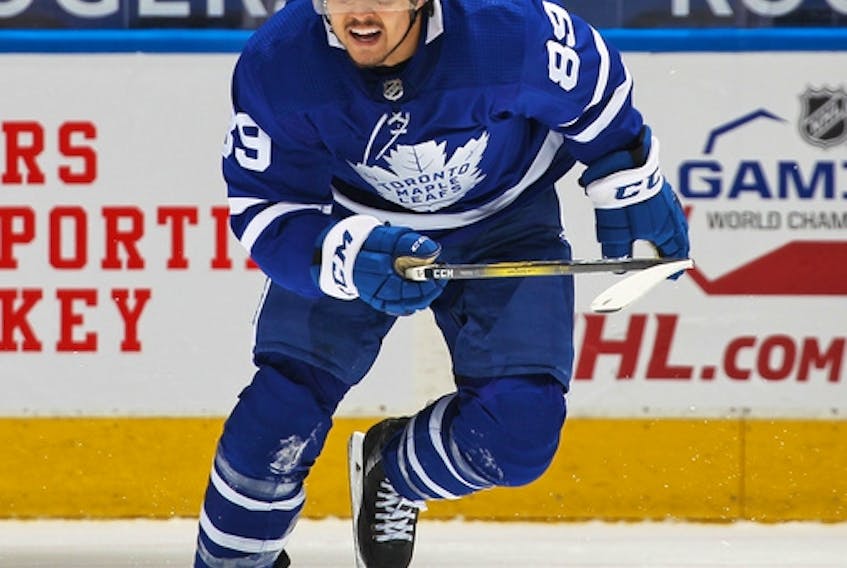Forward Nick Robertson is considered by many to be the top prospect in the Leafs organization.