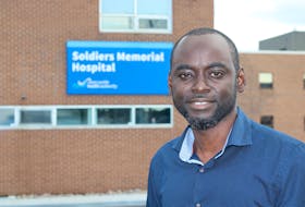 Dr. Jerry John Asiedu joined the Middleton Collaborative Practice as a full-service family doctor and as a staff physician at Soldiers Memorial Hospital on Sept. 20.