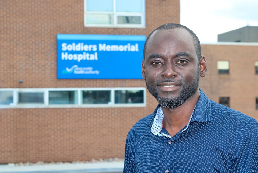 Dr. Jerry John Asiedu joined the Middleton Collaborative Practice as a full-service family doctor and as a staff physician at Soldiers Memorial Hospital on Sept. 20.