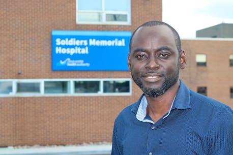Dr. Asiedu appreciates community’s support as he begins his new practice in Middleton, N.S.