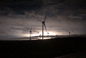 Wind turbines near Gillis Cove off Hinchey Avenue in New Waterford.
JEREMY FRASER/CAPE BRETON POST