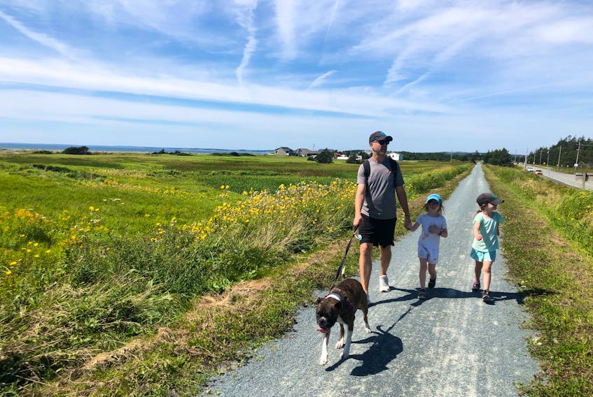 Heather Fegan's family enjoyed their hike along the Atlantic View Trail, part of the Trans Canada Trail system near Cole Harbour. 
