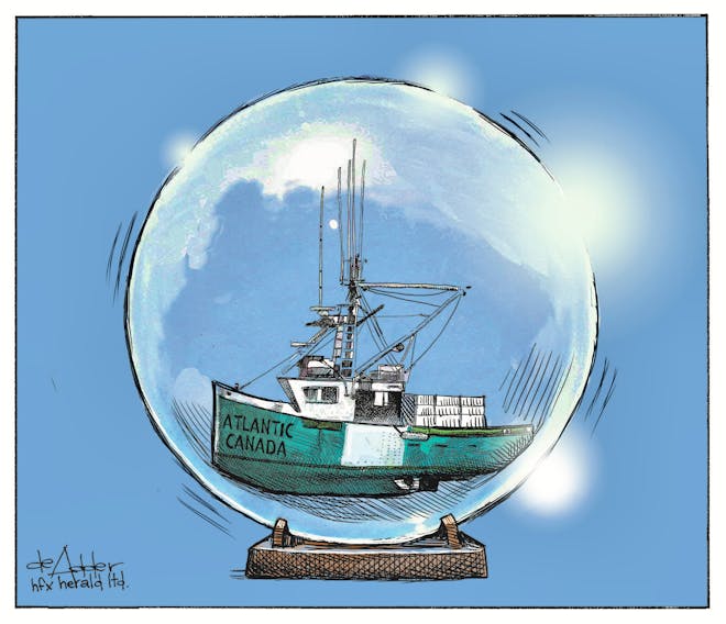 Michael de Adder Atlantic Bubble cartoon — altered
