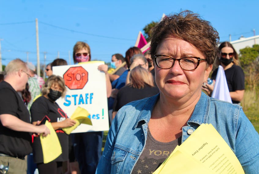 "They work short, every shift, every day of the week. It's a real serious concern for residents and for staff." — Tammy Martin, Canadian Union of Public Employees (CUPE) national representative. NICOLE SULLIVAN/CAPE BRETON POST 