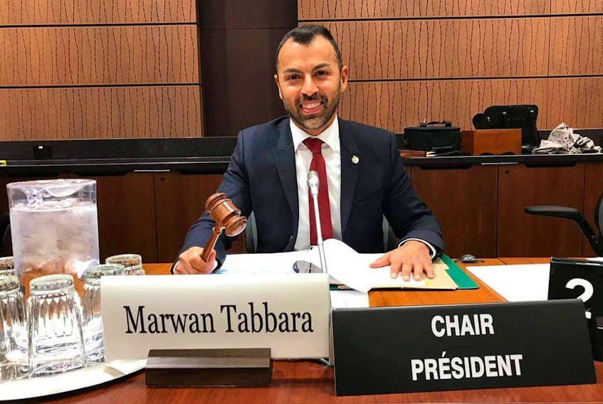 Marwan Tabbara as chair of the human rights subcommittee. 