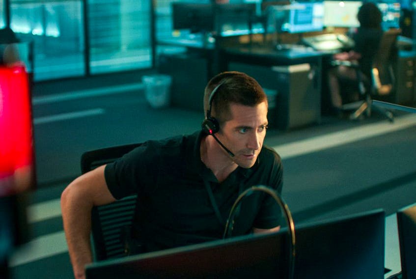 "What is the nature of your emergency?" Jake Gyllenhaal in The Guilty.