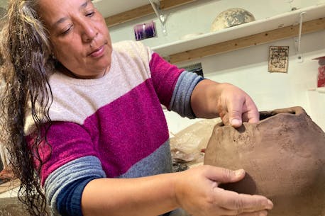 A road to reconciliation paved in clay: Eskasoni artist uses ancient skills