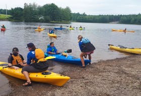  Autism Nova Scotia has paired up with its Annapolis Valley chapter and the West Hants Regional Municipality to offer multiple active outdoor sessions for people with special needs. The first of the sessions was kayaking lessons this July. Contributed photo. 