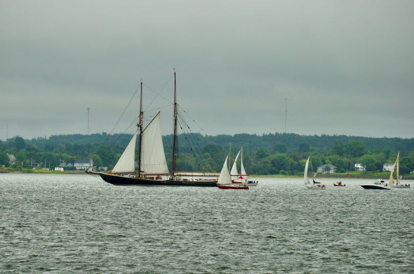 The Bluenose II received an escorted welcome earlier this week as it sailed into Charlottetown's harbour on Aug. 30.  The vessel and its crew docked for a day in Charlottetown before setting off again towards Georgetown on Sept. 1. Currently on tour, the ship and crew are expected to sail into Port Hawkesbury, Arichat, Liscomb and Sheet Harbour, before heading home to dock in Lunenburg for a few days. A full sailing schedule for the Bluenose can be found at bluenose.novascotia.ca/schedule. - Cody McEachern