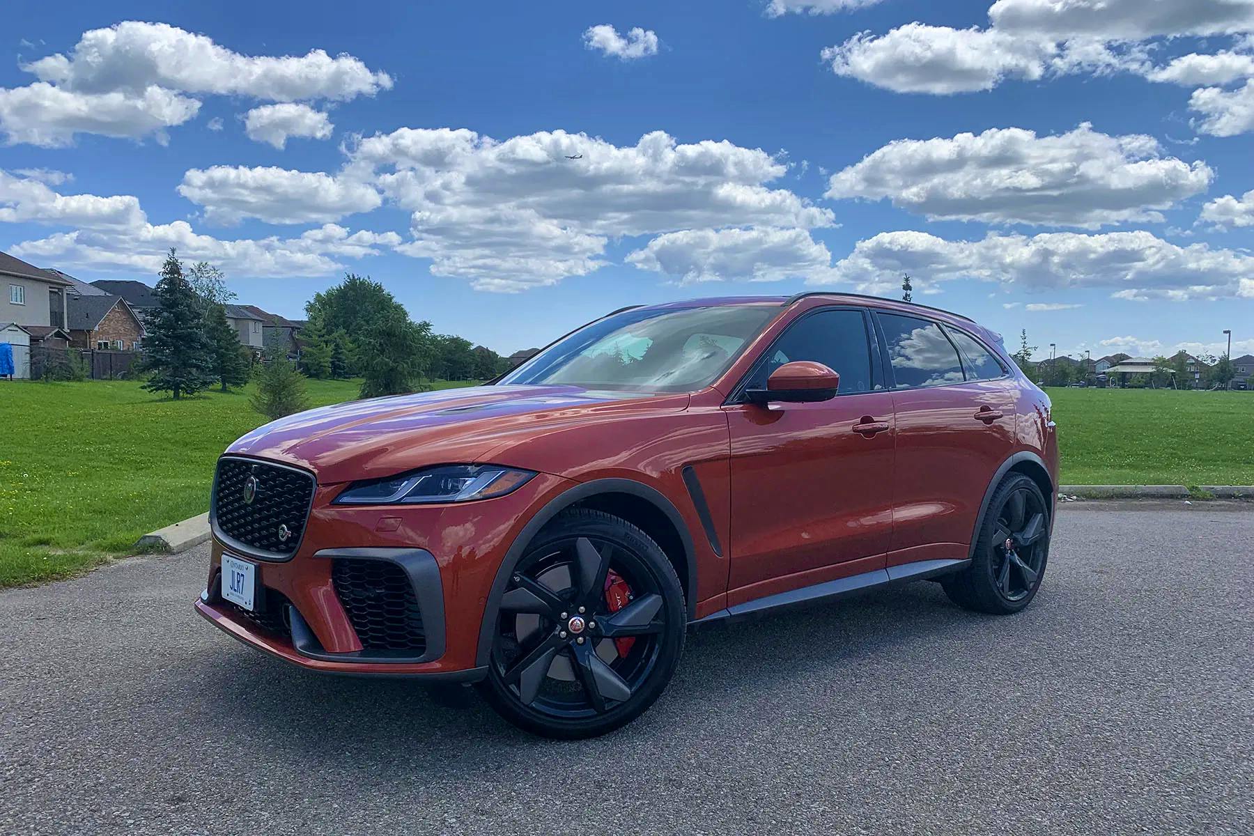 Millennial Mom's Review: 2021 Jaguar F-Pace SVR is one loud cat