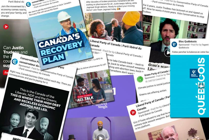 The Liberal Party of Canada significantly increased its spending on Facebook ads as polls were showing a notable decline in support across much of the country, according to a Postmedia analysis of political ads run by the major parties on Facebook’s ad platform.