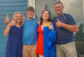 Koraleigh Ahearn, 17, lives in pain because of lupus and rheumatoid arthritis. In the two years since her diagnoses, though, her family has become her biggest support system, including her mother Tammy, brother Skyler and father Stephen.