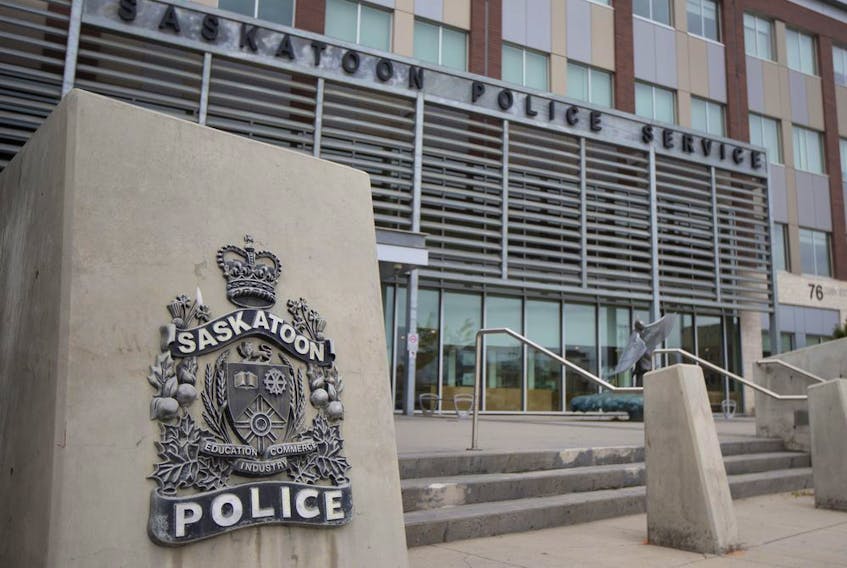 The Saskatoon Police Service headquarters building at 76 25th Street East.